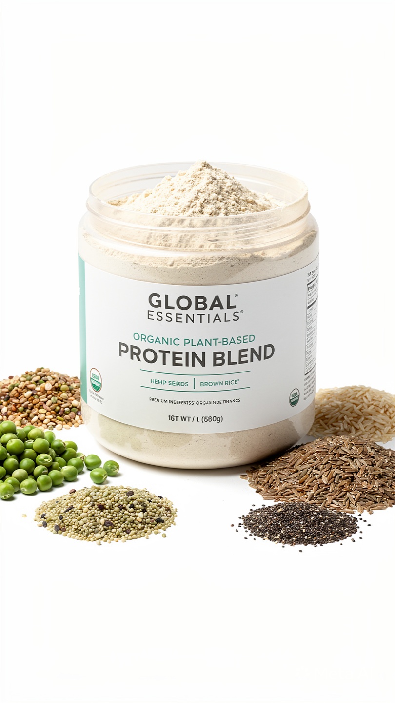 Organic Plant-Based Protein Blend